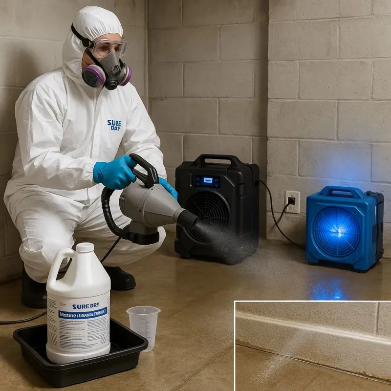 Sanitization and Odor Removal process in Minerva, OH