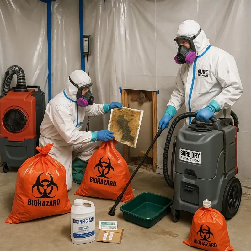 Contaminated Water Handling Protocols process in Minerva, OH