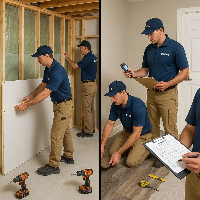 Repairs and Reconstruction process in Minerva, OH